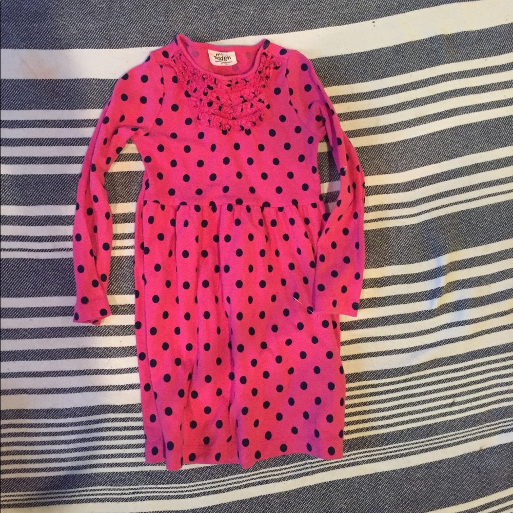 Mini boden polka dot dress